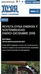 Mobile Screenshot of dyna-energia.com